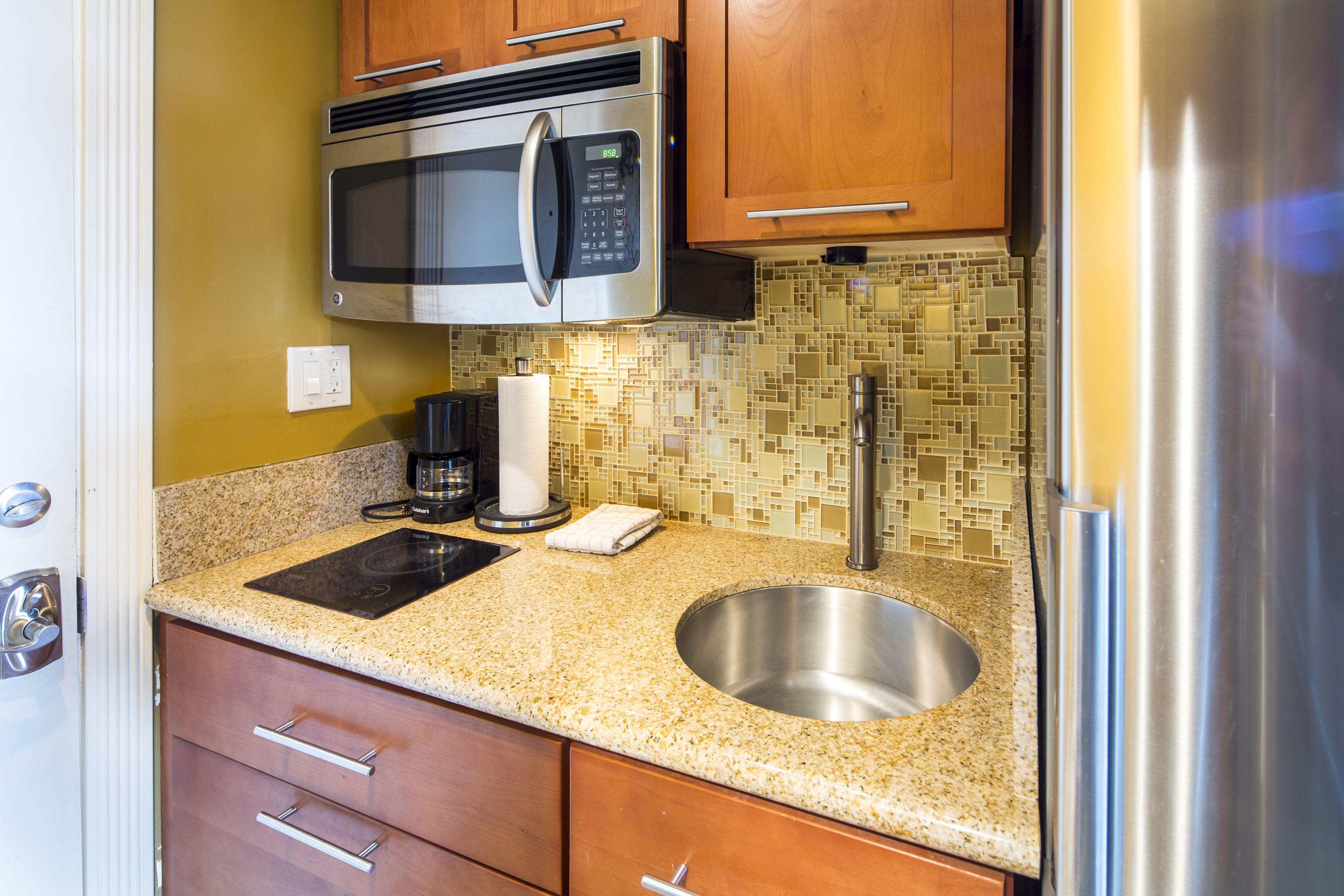 Ocean View Studio Kitchenette