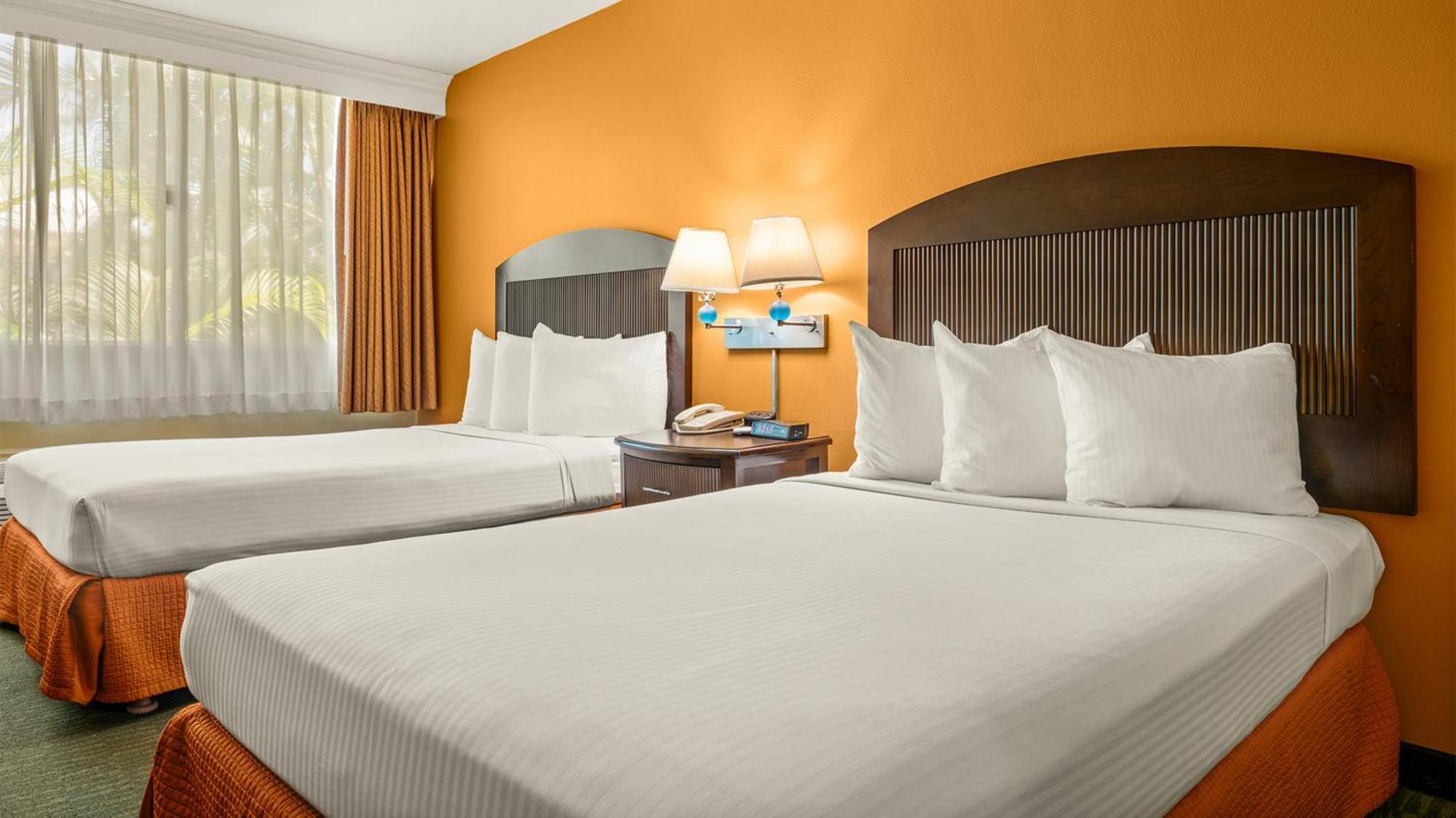 Double Room Two Double Beds Non-Smoking